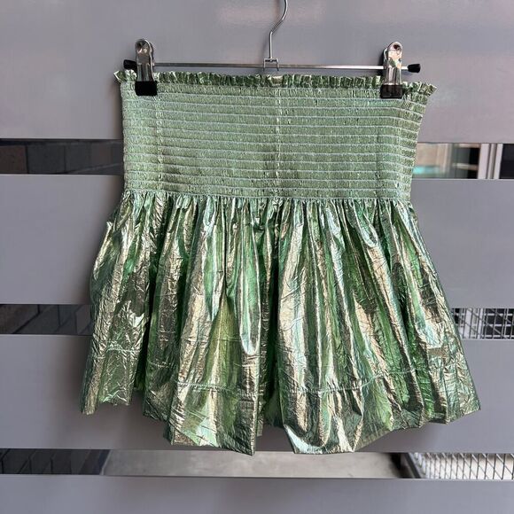 Koch Erica Skirt in Metallic Mint Size XS - Picture 3 of 5